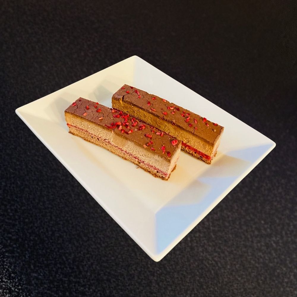 Málnás gianduja (cukormentes, gluténmentes)